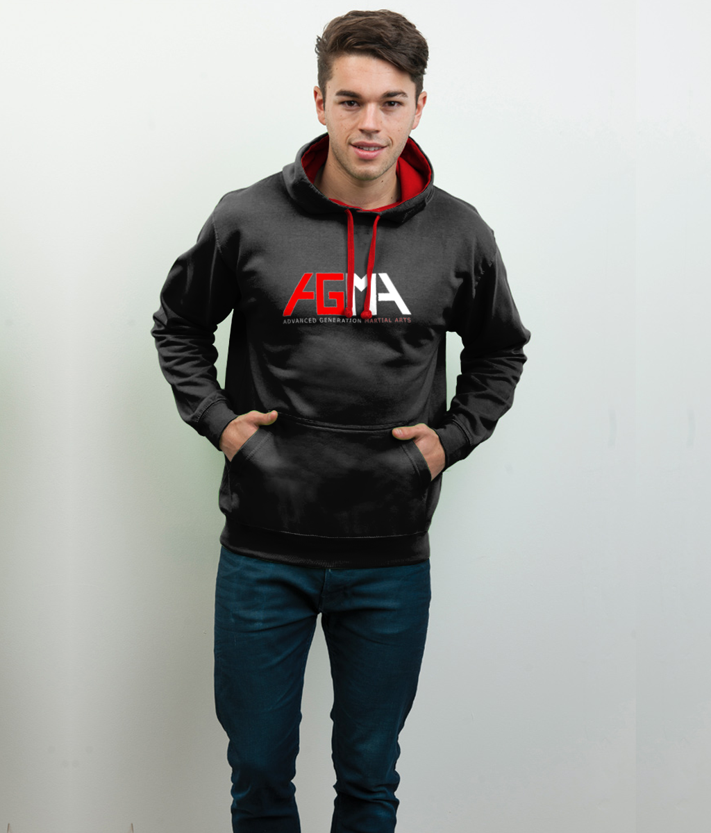 AGMA Hoodie - Black - Adults