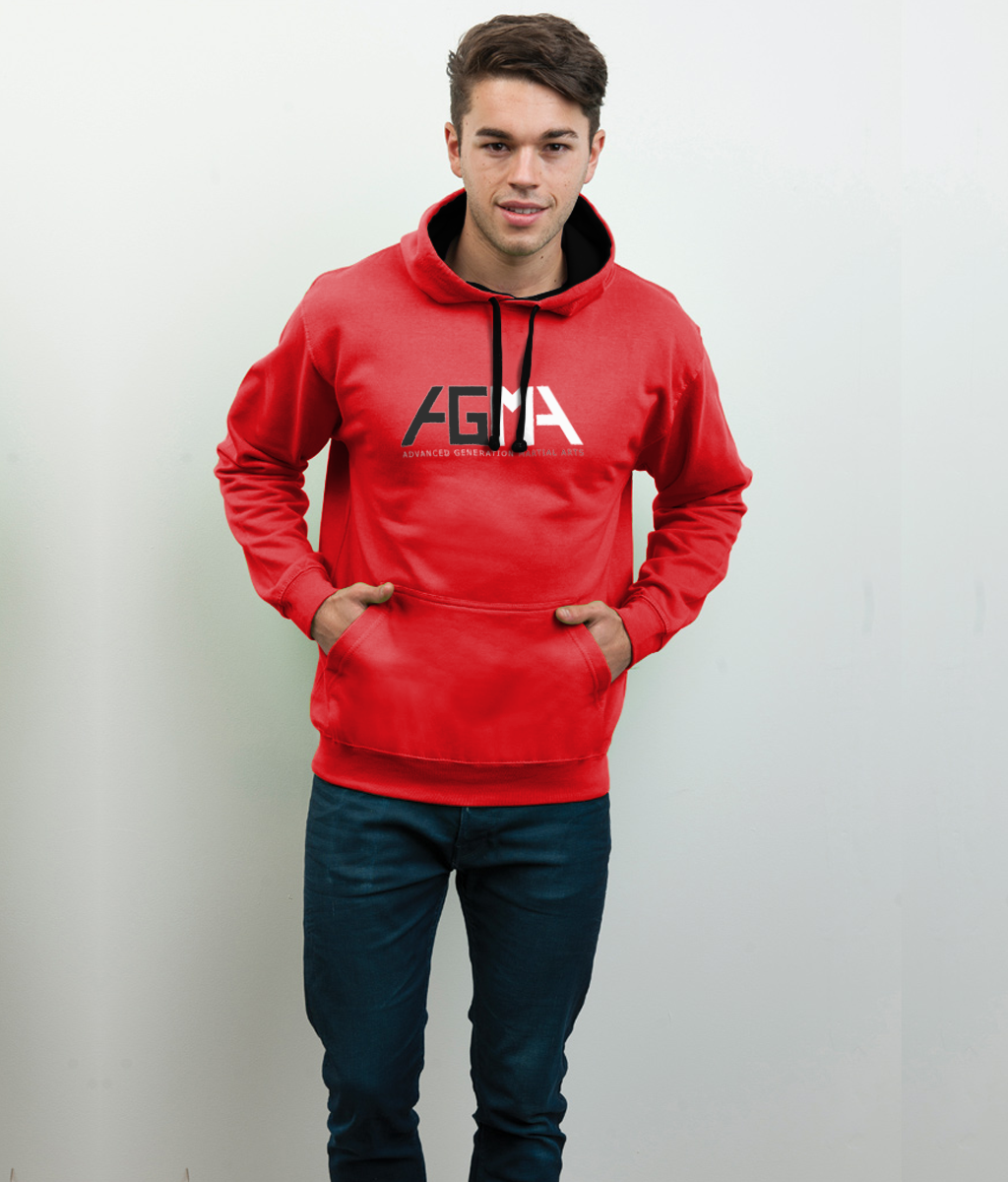 AGMA Hoodie - Red - Adults