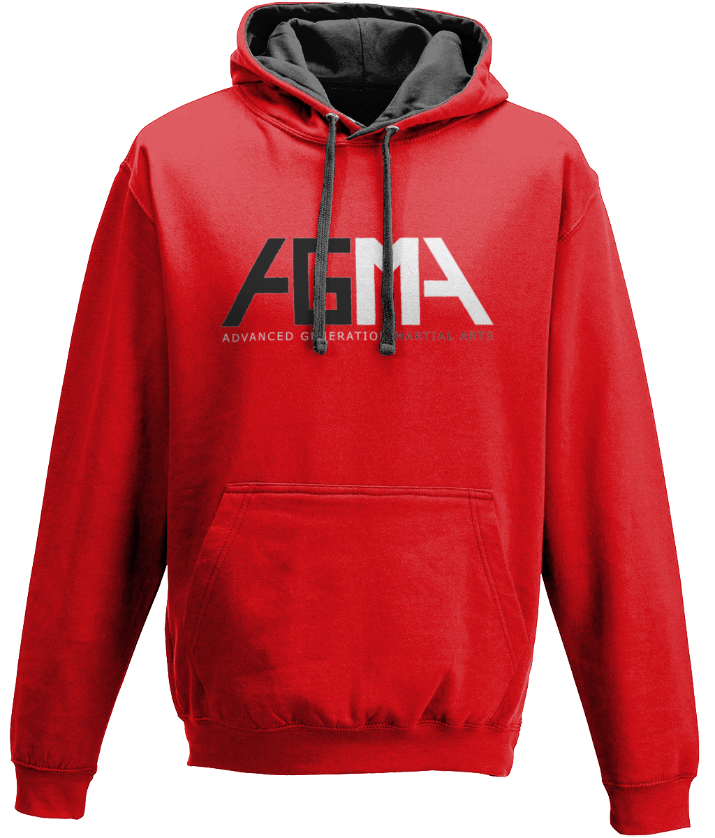 AGMA Hoodie - Red - Adults – Advanced Generation Martial Arts